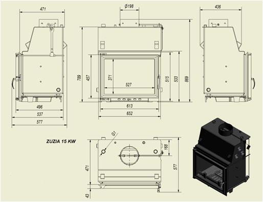 ZUZIA 15KW KC